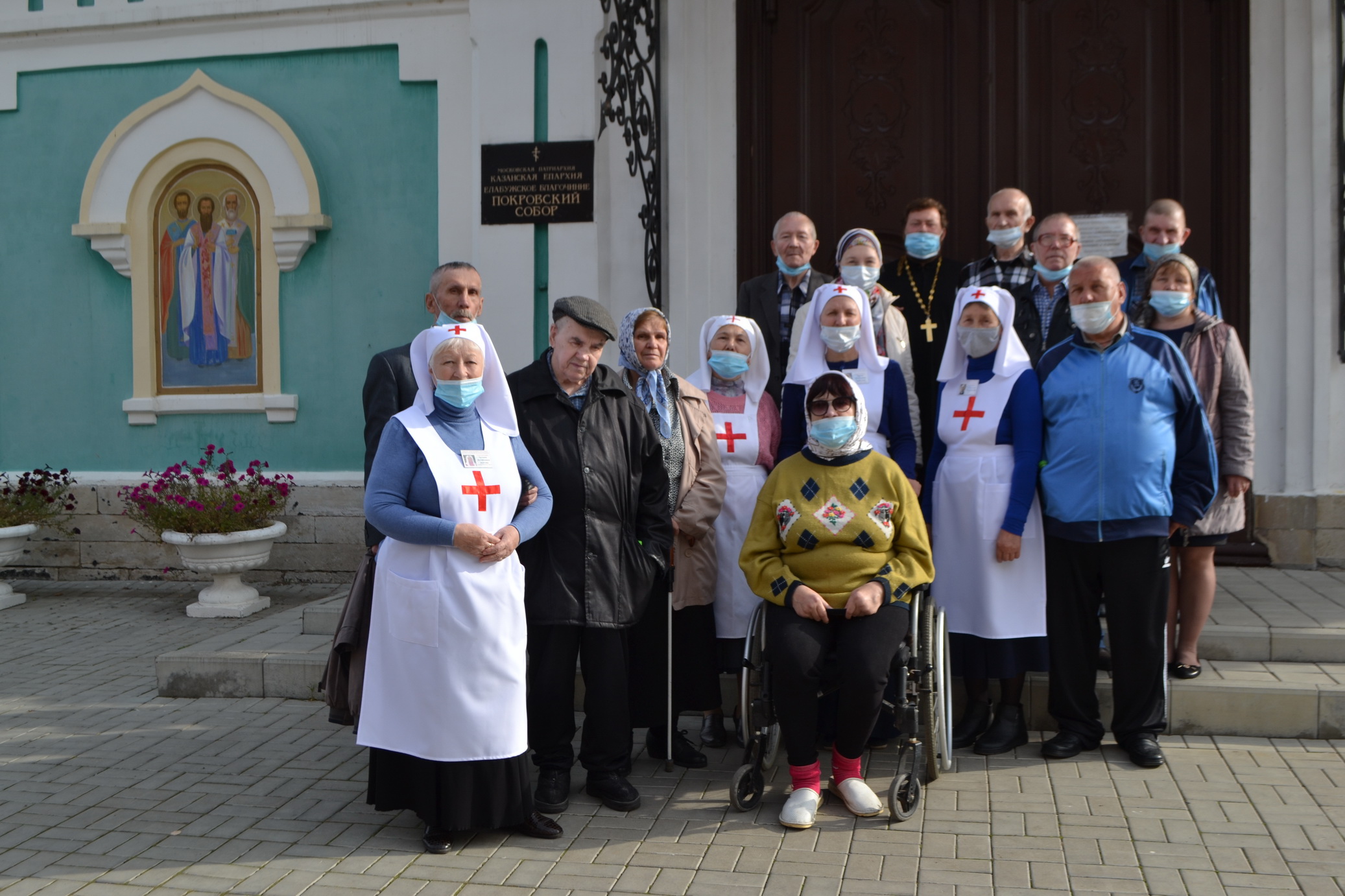 Пожилые елабужане посетили собор