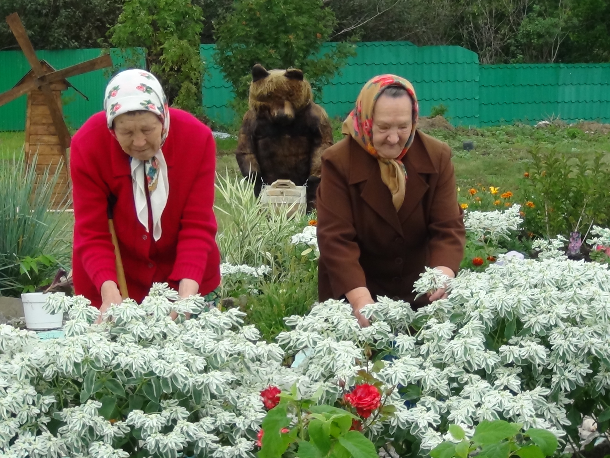 Социальная технология: Создание зоны отдыха сенсорного сада «Сады цветут,  сердца отогревая»