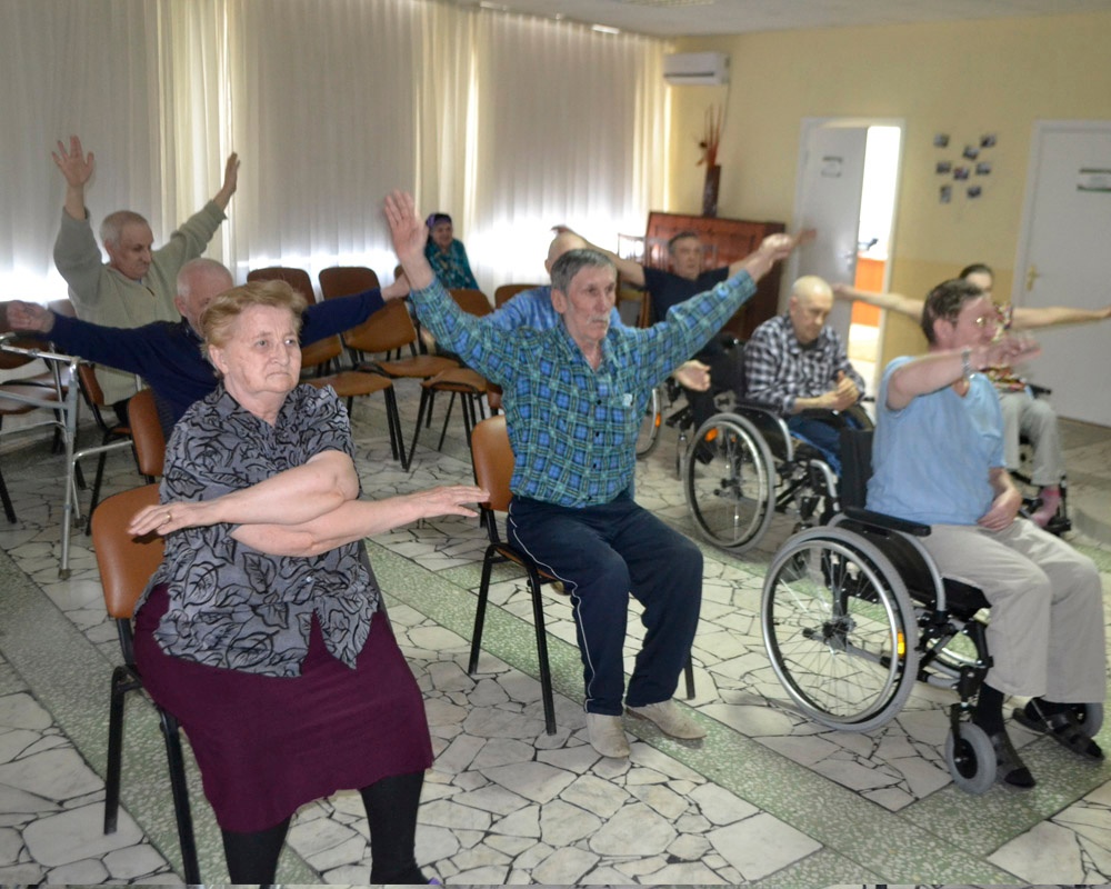 В Елабужском доме-интернате занимаются оздоровлением пожилых